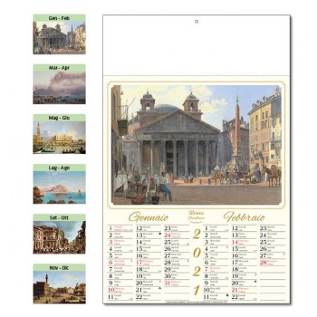 Calendario Illustrato Italia Antica