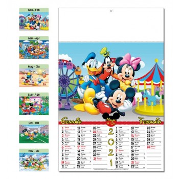 Calendario illustrato Mouse & Co.