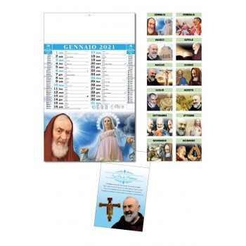 Calendario illustrato San Pio 