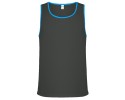 anthracite/turquoise