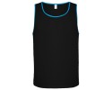 black/turquoise