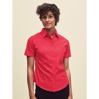LADIES POPLIN SHIRT SHORT SLEEVE FR650140 LADIES POPLIN SHIRT SHORT SLEEVE FR650140