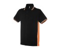 black/orange