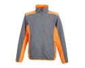 dark grey/orange