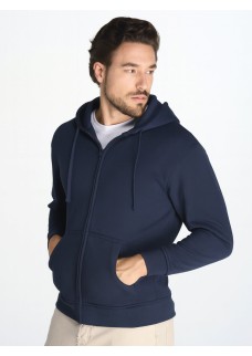 FELPA UNISEX CAPPUCCIO E ZIP PREMIUM JT JTSWHOOD