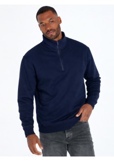FELPA UNISEX MEZZA ZIP PREMIUM JT JTSWZIP