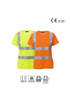 AVENUE LADY T-SHIRTGIROCOLLO ALTA VISIBILITA' PAYPER