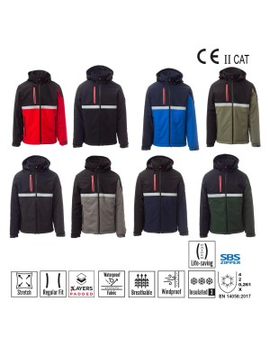 WISE PAD SOFT SHELL3 STRATI DA UOMO PAYPER WISE PAD SOFT SHELL3 STRATI DA UOMO PAYPER