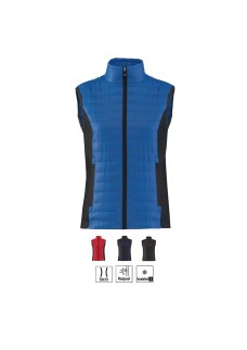 SUBWAY LADY GILET FIANCHI IN SOFT-SHELL PAYPER