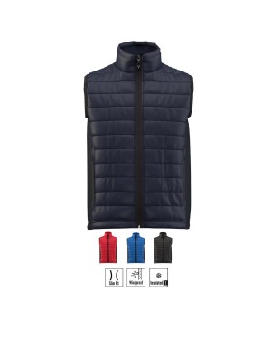 SUBWAY KIDS GILET FIANCHI IN SOFT-SHELL PAYPER