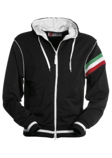 NEVADA FELPA ZIP INTERA CON CAPPUCCIO PAYPER