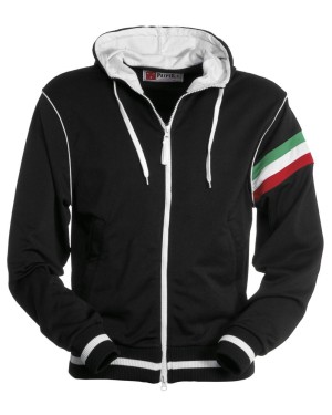 NEVADA FELPA ZIP INTERA CON CAPPUCCIO PAYPER