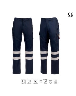 DEFENCE REFLEX PANTALONE CON BANDE RETRORIFLETTENTI PAYPER