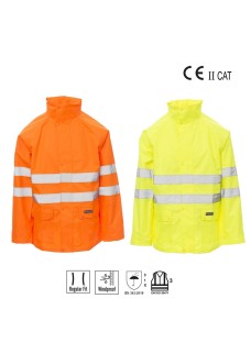 HURRICANE-JACKET GIACCA ANTIPIOGGIA ALTA VISIBILITà PAYPER