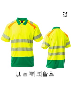 LANE POLO M/C BICOLORE ALTA VISIBILITÀ PAYPER LANE POLO M/C BICOLORE ALTA VISIBILITÀ PAYPER