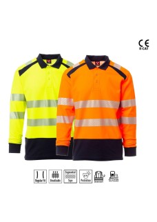 ROAD WINTER POLO M/L ALTA VISIBILITÀ PAYPER