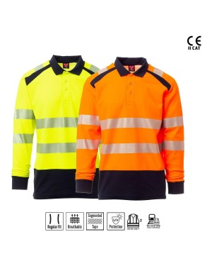 ROAD WINTER POLO M/L ALTA VISIBILITÀ PAYPER