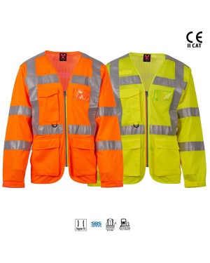 LONG EXO MESH GILETSFODERATO ALTA VISIBILITÀ M/L PAYPER