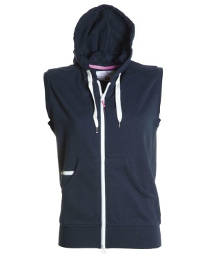 BOXER+ LADY GILET DI FELPA CON CAPPUCCIO PAYPER