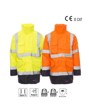 DOCKYARD PARKA TRIPLO USO ALTA VISIBILITA' PAYPER DOCKYARD PARKA TRIPLO USO ALTA VISIBILITA' PAYPER