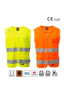 EXPERT GILET ALTA VISIBILITA' CON BANDE PAYPER
