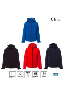 GALE KIDS GIACCA ERGONOMICA SOFT SHELL PAYPER