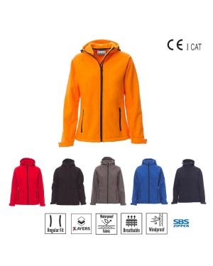 GALE LADY GIUBBINO SOFT SHELL 320 GR PAYPER GALE LADY GIUBBINO SOFT SHELL 320 GR PAYPER