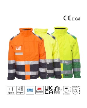 HISPEED GIACCA BICOLORE ALTA VISIBILITA' PAYPER HISPEED GIACCA BICOLORE ALTA VISIBILITA' PAYPER