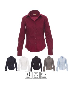 IMAGE LADY CAMICIA DONNA MANICA LUNGA PAYPER