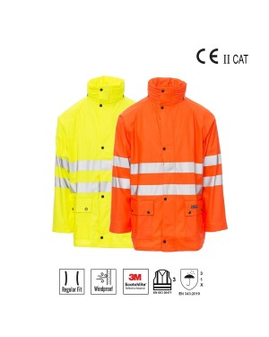 RIVER-JACKET Giaccaantipioggia alta visibilità PAYPER RIVER-JACKET Giaccaantipioggia alta visibilità PAYPER