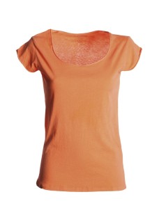 SOUND+LADY T-SHIRT AMPIO SCOLLO CON M/CORTA PAYPER