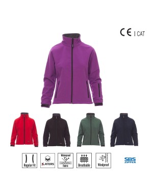 SUNNY GIACCA SOFT SHELL DA DONNA PAYPER SUNNY GIACCA SOFT SHELL DA DONNA PAYPER