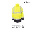 giallo fluo-blu navy
