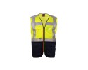 giallo fluo-blu navy