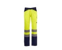 giallo fluo-blu navy
