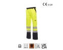 giallo fluo-blu navy
