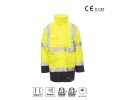 giallo fluo-blu navy