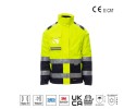 giallo fluo-blu navy