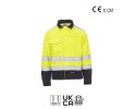 giallo fluo-blu navy