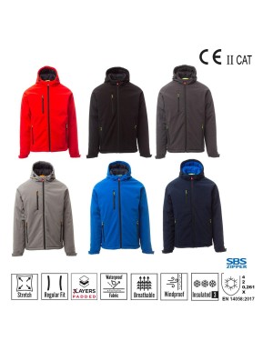 GALE PAD UOMO SOFT SHELL 3 STRATI PAYPER GALE PAD UOMO SOFT SHELL 3 STRATI PAYPER