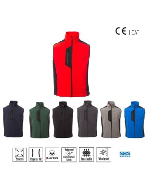 CORK GILET SOFT SHELL 3 STRATI PAYPER CORK GILET SOFT SHELL 3 STRATI PAYPER