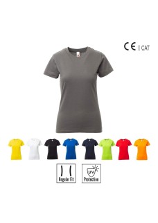 PRINT LADY T-SHIRT GIROCOLLO DONNA PAYPER 150 GR.