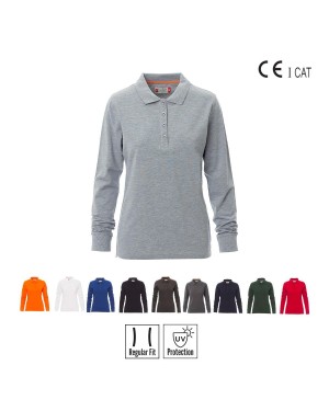 FLORENCE LADY POLO MANICA LUNGA PAYPER FLORENCE LADY POLO MANICA LUNGA PAYPER