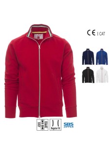 NAZIONALE FELPA FULL ZIP 300 GR. PAYPER