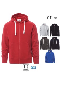 PORTLAND FELPA UOMOFULL ZIP E CAPPUCCIO PAYPER