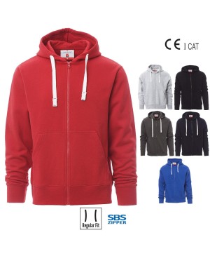 PORTLAND FELPA UOMOFULL ZIP E CAPPUCCIO PAYPER PORTLAND FELPA UOMOFULL ZIP E CAPPUCCIO PAYPER