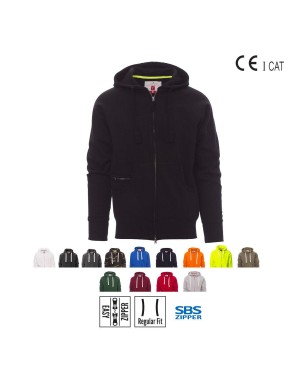 DALLAS+ FELPA 300gr. FULL ZIP CON CAPPUCCIO PAYPER