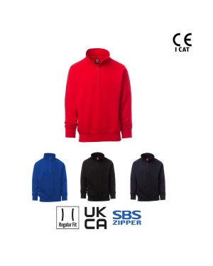 CARSON FELPA UOMO MEZZA ZIP GARZATA 260 gr. PAYPER CARSON FELPA UOMO MEZZA ZIP GARZATA 260 gr. PAYPER