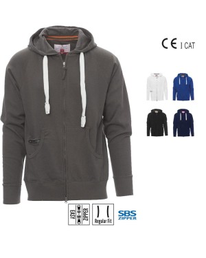 HAWAII+ FELPA FULLZIP CON CAPPUCCIO PAYPER HAWAII+ FELPA FULLZIP CON CAPPUCCIO PAYPER