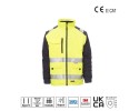 giallo fluo-blu navy